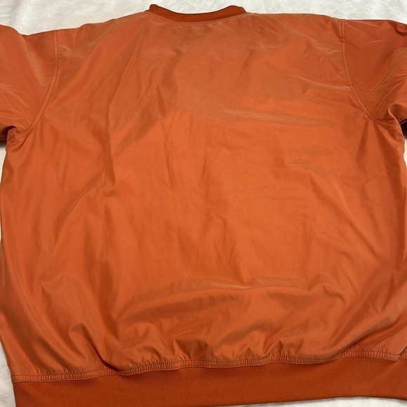 Weatherproof | Orange Pullover Golf Jacket Sz L - Picture 6 of 7